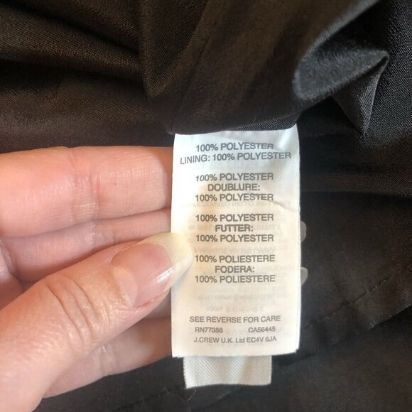 J. Crew Dress Women’s Sz 0 Linen Fit & Flare Cap Sleeve In Clover - Picture 13 of 14